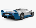 Maserati MC12 3D模型 后视图