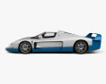Maserati MC12 3D-Modell Seitenansicht