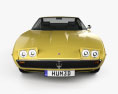 Maserati Ghibli coupe 1967 3d model front view