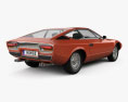 Maserati Khamsin 1977 3Dモデル 後ろ姿