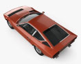 Maserati Khamsin 1977 3Dモデル top view