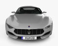 Maserati Alfieri 2015 3D模型 正面图