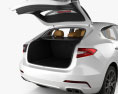 Maserati Levante с детальным интерьером 2020 3D модель