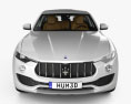 Maserati Levante 인테리어 가 있는 2020 3D 모델  front view