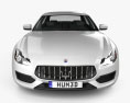 Maserati Quattroporte GTS Gran Sport 2020 3D-Modell Vorderansicht
