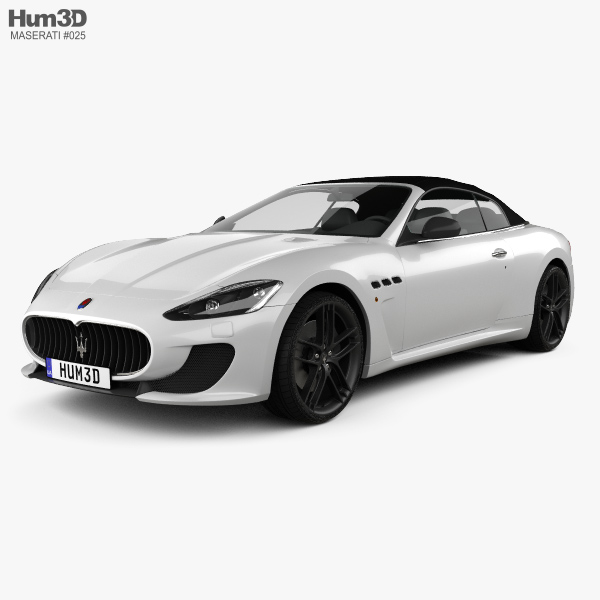 Maserati GranCabrio MC 2017 3D模型