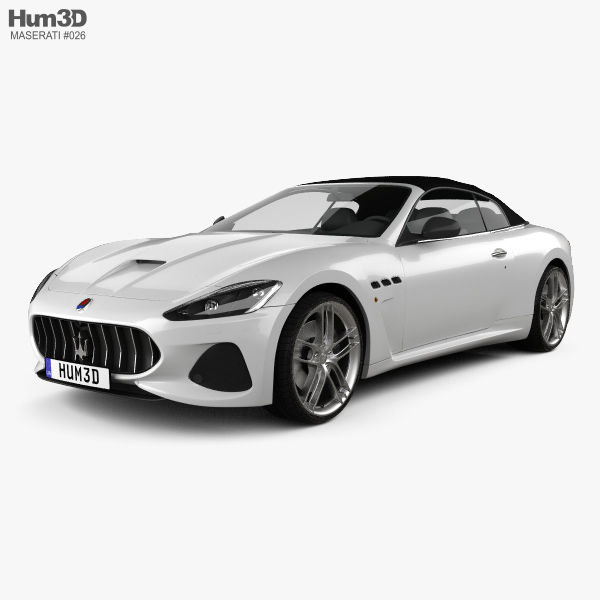 Maserati GranCabrio MC 2020 3D模型