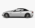 Maserati GranCabrio MC 2020 3D-Modell Seitenansicht