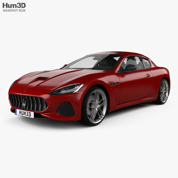 Maserati GranTurismo MC 2020 3D модель