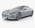 Maserati GranTurismo MC 2020 3d model clay render