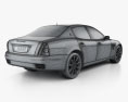 Maserati Quattroporte HQインテリアと 2008 3Dモデル