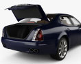 Maserati Quattroporte con interni 2008 Modello 3D