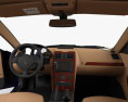 Maserati Quattroporte HQインテリアと 2008 3Dモデル dashboard