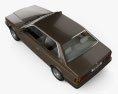 Maserati Biturbo купе з детальним інтер'єром 1982 3D модель top view