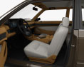 Maserati Biturbo cupé con interior 1982 Modelo 3D seats