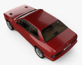 Maserati Ghibli з детальним інтер'єром 2023 3D модель top view