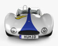 Maserati Tipo 61 Birdcage 1960 3D 모델  front view