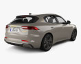 Maserati Grecale Folgore 2024 3D模型 后视图