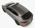 Maserati Grecale Folgore 2024 3D模型 顶视图