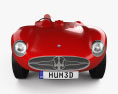 Maserati 300S 1957 3d model front view