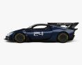Maserati MCXtrema 2024 3D-Modell Seitenansicht