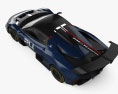 Maserati MCXtrema 2024 3Dモデル top view