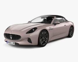 Maserati Grancabrio 2024 3D модель