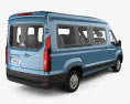 Maxus Deliver 9 L2H2 Passenger Van 2024 3D-Modell Rückansicht
