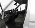 Maxus Deliver 9 Panel Van L2H2 з детальним інтер'єром 2024 3D модель seats