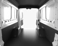Maxus Deliver 9 Panel Van L2H2 с детальным интерьером 2024 3D модель