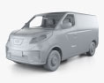 Maxus EV30 with HQ interior 2023 3d model clay render