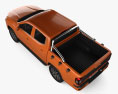 Maxus T90 더블캡 EV 2024 3D 모델  top view