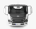 Maxus EH300 Fahrgestell LKW 2024 3D-Modell Vorderansicht