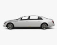 Maybach 62S 2014 3D 모델  side view