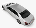 Maybach 62S 2014 3D модель top view