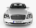 Maybach 62S 2014 3D 모델  front view