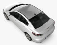 Mazda 3 Sedan 2014 3d model top view