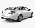 Mazda 6 해치백 2014 3D 모델  back view