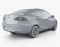 Mazda 2 세단 2014 3D 모델 