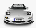Mazda RX-7 1992-2002 3d model front view