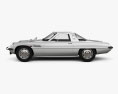 Mazda Cosmo 1967 3d model side view