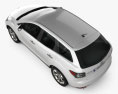 Mazda CX-7 2013 3d model top view