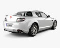 Mazda RX-8 2011 3D 모델  back view