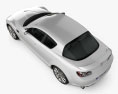 Mazda RX-8 2011 3D-Modell Draufsicht