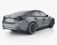 Mazda 6 세단 2016 3D 모델 