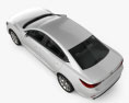 Mazda 6 轿车 2016 3D模型 顶视图