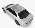 Mazda Xedos 6 (Eunos 500) 1999 3D模型 顶视图