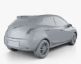 Mazda 2 (Demio) 5-Türer R 2013 3D-Modell