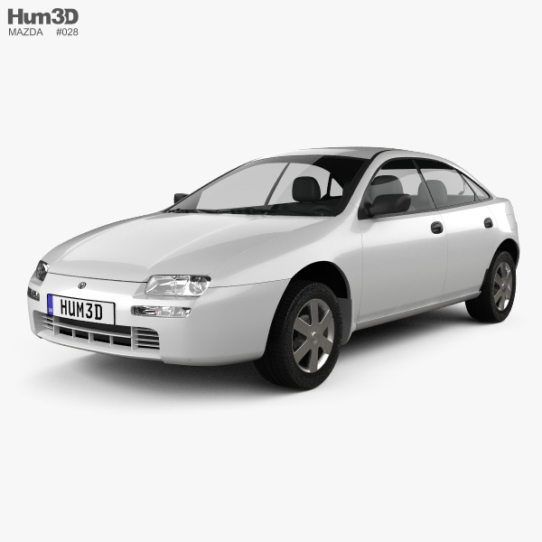 Mazda 323 (Familia) 1998 3D model