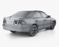 Mazda 626 (GF) 轿车 2000 3D模型